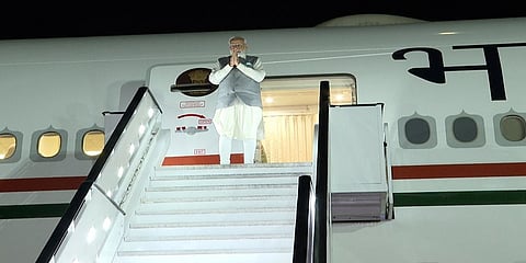 ಗ್ರೀಸ್ ಗೆ ಬಂದಿಳಿದ ಪ್ರಧಾನಿ ಮೋದಿ