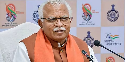 ಹರ್ಯಾಣ ಸಿಎಂ ಮನೋಹರ್ ಲಾಲ್ ಖಟ್ಟರ್
