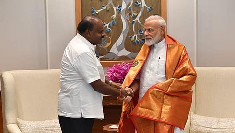 ಎಚ್.ಡಿ ಕುಮಾರಸ್ವಾಮಿ ಮತ್ತು ನರೇಂದ್ರ ಮೋದಿ