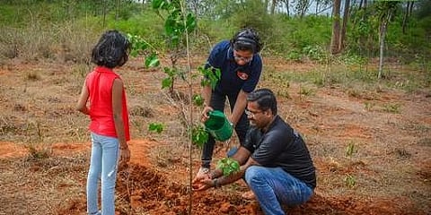 ಗಿಡ ನೆಡುವ ಕಾರ್ಯಕ್ರಮ