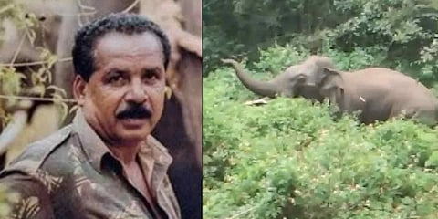 ಶಾರ್ಪ್ ಶೂಟರ್ ವೆಂಕಟೇಶ್ ಹಾಗೂ ಆನೆ