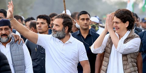 ಪ್ರಿಯಾಂಕಾ ಮತ್ತು ರಾಹುಲ್ ಗಾಂಧಿ