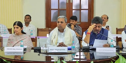ಸಿಎಂ ಸಿದ್ದರಾಮಯ್ಯ - ಡಿಸಿಎಂ ಡಿಕೆ ಶಿವಕುಮಾರ್