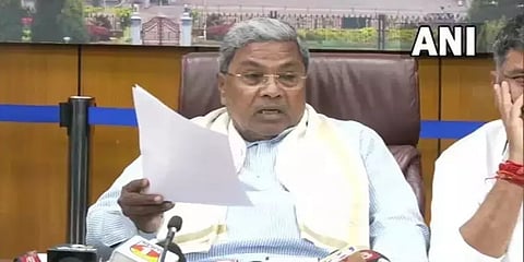 ಸಿಎಂ ಸಿದ್ದರಾಮಯ್ಯ