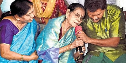 ನಟಿ ಲೀಲಾವತಿ, ವಿನೋದ್ ರಾಜ್