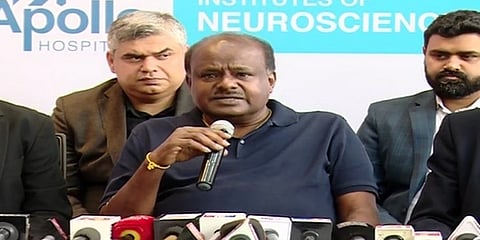 ಆಸ್ಪತ್ರೆಯಿಂದ ಬಿಡುಗಡೆ ಹೊಂದಿ ಮಾತನಾಡಿದ ಹೆಚ್ ಡಿ ಕುಮಾರಸ್ವಾಮಿ