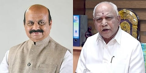 ಬಿ,ಎಸ್ ಯಡಿಯೂರಪ್ಪ ಮತ್ತು ಬಸವರಾಜ ಬೊಮ್ಮಾಯಿ
