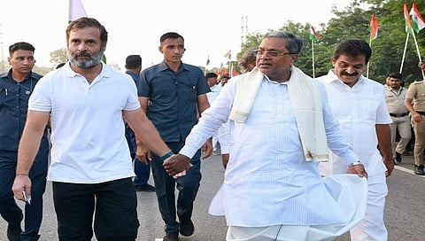 ರಾಹುಲ್ ಗಾಂಧಿ ಜೊತೆ ಸಿಎಂ ಸಿದ್ದರಾಮಯ್ಯ