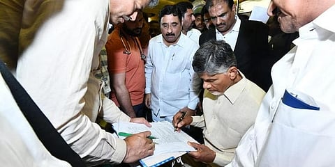 ಆಂಧ್ರಪ್ರದೇಶದ ಮಾಜಿ ಸಿಎಂ, ಟಿಡಿಪಿ ಮುಖ್ಯಸ್ಥ ಚಂದ್ರಬಾಬು ನಾಯ್ಡು