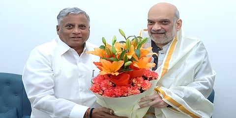 ಅಮಿತ್ ಶಾ ಭೇಟಿಯಾದ ಸೋಮಣ್ಣ