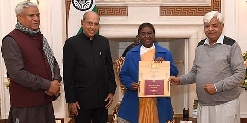 ರಾಮ ಮಂದಿರ ಕಾರ್ಯಕ್ರಮಕ್ಕೆ ರಾಷ್ಟ್ರಪತಿ ಮುರ್ಮುಗೆ ಆಹ್ವಾನ