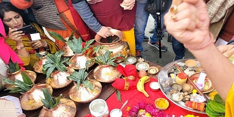 ರಾಮ ಮಂದಿರದಲ್ಲಿ ಪೂಜಾ ಕೈಂಕರ್ಯಗಳು