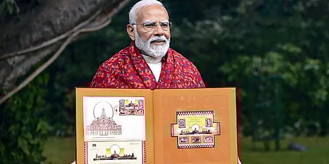 ಪ್ರಧಾನಿ ಮೋದಿಯಿಂದ ಅಂಚೆಚೀಟಿ ಬಿಡುಗಡೆ