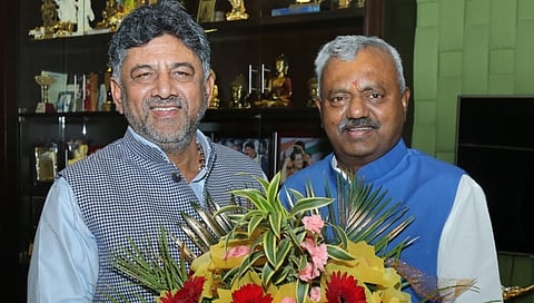 ಡಿ.ಕೆ ಶಿವಕುಮಾರ್ ಭೇಟಿ ಮಾಡಿದ ಸೋಮಶೇಖರ್