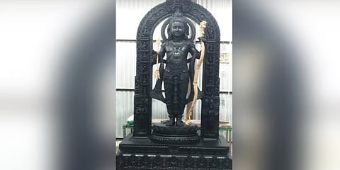 ಅಯೋಧ್ಯೆಯಲ್ಲಿ ಪ್ರತಿಷ್ಠಾಪನೆಗೊಳ್ಳಲಿರುವ ಬಾಲರಾಮ ವಿಗ್ರಹ