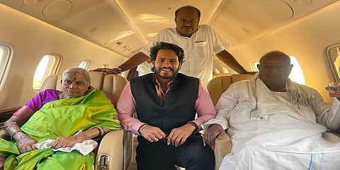 ನಿಖಿಲ್ ಕುಮಾರಸ್ವಾಮಿ