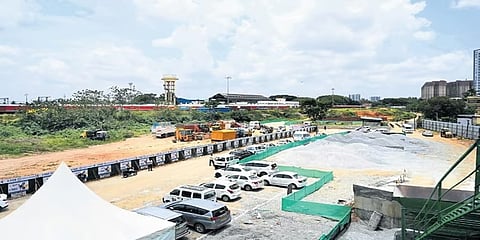ಕಾರಿಡಾರ್ -2 ನಲ್ಲಿ ನಡೆಯುತ್ತಿುವ ಸಿವಿಲ್ ಕಾಮಗಾರಿಗಳು