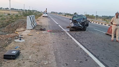 ಚಿತ್ರದುರ್ಗದಲ್ಲಿ ಅಪಘಾತ