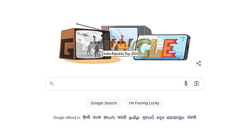 ವಿಶೇಷ ಡೂಡಲ್ ರಚಿಸಿರುವ ಗೂಗಲ್.