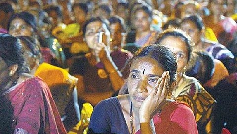 ಅಂಗನವಾಡಿ ಕಾರ್ಯಕರ್ತೆ.