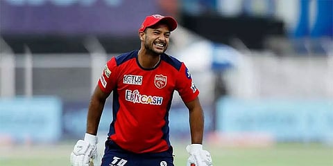 ಕ್ರಿಕೆಟಿಗ ಮಯಾಂಕ್ ಅಗರ್ವಾಲ್