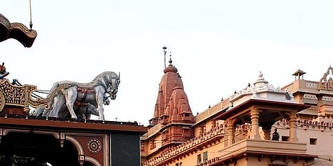 ಉತ್ತರ ಪ್ರದೇಶದ ಮಥುರಾದಲ್ಲಿರುವ ಕೃಷ್ಣ ಜನ್ಮಭೂಮಿ ದೇವಸ್ಥಾನ