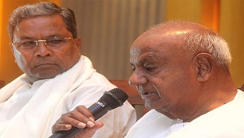 ಸಿದ್ದರಾಮಯ್ಯ ಮತ್ತು ದೇವೇಗೌಡ
