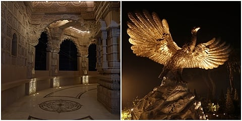 ರಾತ್ರಿ ವೇಳೆಯಲ್ಲಿ ಝಗಮಗಿಸುವ ರಾಮಂದಿರದ ಆವರಣದ ಅತ್ಯಾಕರ್ಷಕ ಫೋಟೋಗಳನ್ನು ರಾಮ ಜನ್ಮಭೂಮಿ ತೀರ್ಥ ಕ್ಷೇತ್ರ ಟ್ರಸ್ಟ್ ಈ ಫೋಟೋಗಳನ್ನು ಹಂಚಿಕೊಂಡಿದೆ.