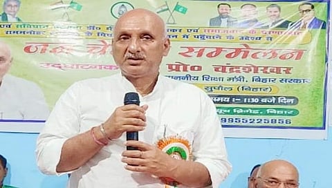 ಬಿಹಾರ ಸಚಿವ ಚಂದ್ರಶೇಖರ್