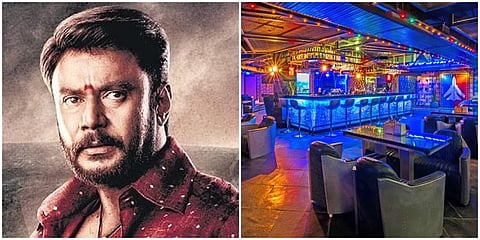 ನಟ ದರ್ಶನ್  ಮತ್ತು ಪಬ್ ನ ಸಂಗ್ರಹ ಚಿತ್ರ
