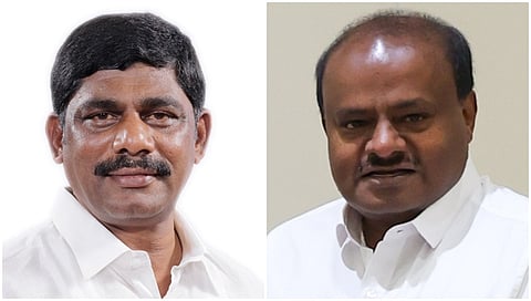 Dk Suresh and Hd kumaraswamy 