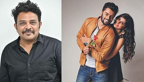 ನಿರ್ದೇಶಕ ವೆಂಕಟ್ ಭಾರದ್ವಾಜ್ ಹಾಗೂ ನಗುವಿನ ಹೂಗಳ ಮೇಲೆ ಚಿತ್ರದ ಸ್ಟಿಲ್.