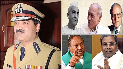 ಐಪಿಎಸ್ ಅಧಿಕಾರಿ ಪ್ರತಾಪ್ ರೆಡ್ಡಿ, ಪಿವಿ ನರಸಿಂಹ ರಾವ್, ಕೆಎಸ್ ಈಶ್ವರಪ್ಪ, ಸಿದ್ದರಾಮಯ್ಯ
