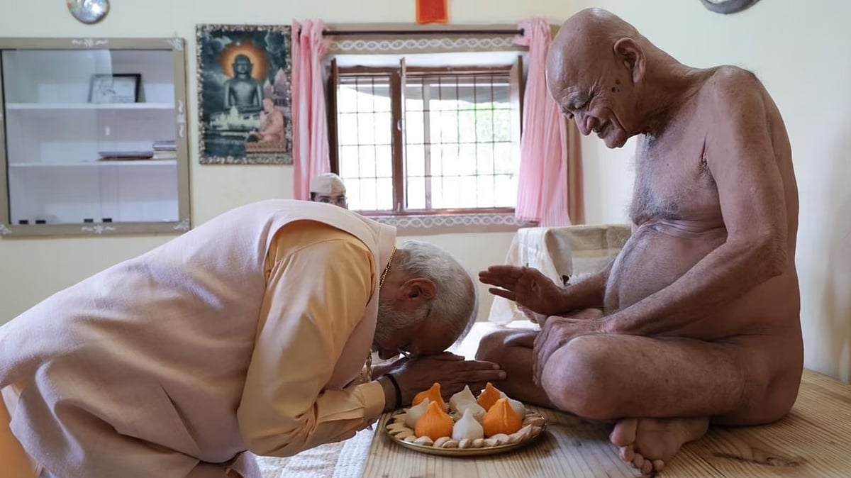 ಜೈನ ಮಠದ ʻಆಚಾರ್ಯ ವಿದ್ಯಾಸಾಗರ್ ಮಹಾರಾಜ್ʼ ನಿಧನ: ಪ್ರಧಾನಿ ಮೋದಿ ಸಂತಾಪ