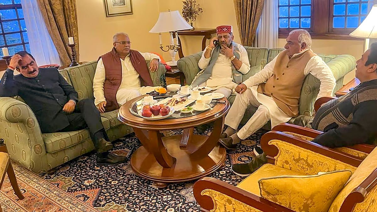 ಬಂಡಾಯ ಶಾಸಕರ ಅನರ್ಹತೆ ಆದೇಶ ಕಾಯ್ದಿರಿಸಿದ ಹಿಮಾಚಲ ಸ್ಪೀಕರ್; 'ಬಿಜೆಪಿ ಷಡ್ಯಂತ್ರ ವಿಫಲವಾಗಿದೆ' ಎಂದ ಸಿಎಂ ಸುಖು