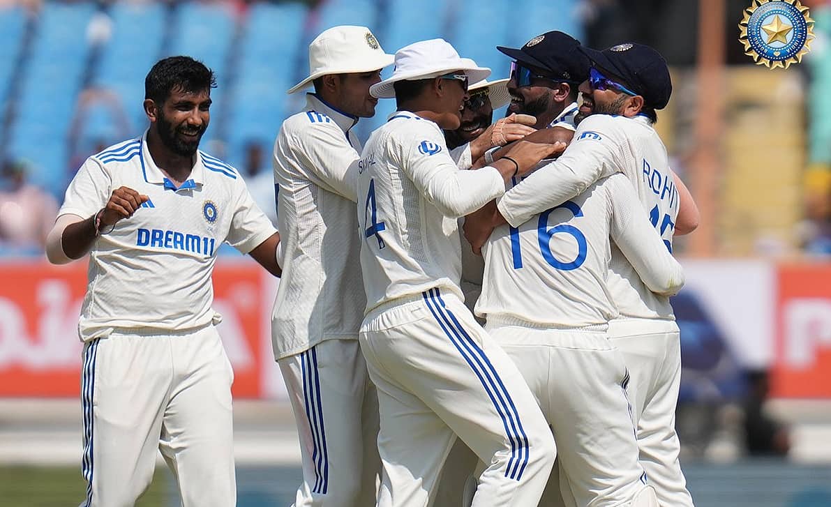 3ನೇ ಟೆಸ್ಟ್: ಇಂಗ್ಲೆಂಡ್ ವಿರುದ್ಧ ದಾಖಲೆಯ 434 ರನ್ ಅಂತರದ ಭರ್ಜರಿ ಗೆಲುವು ಸಾಧಿಸಿದ ಭಾರತ