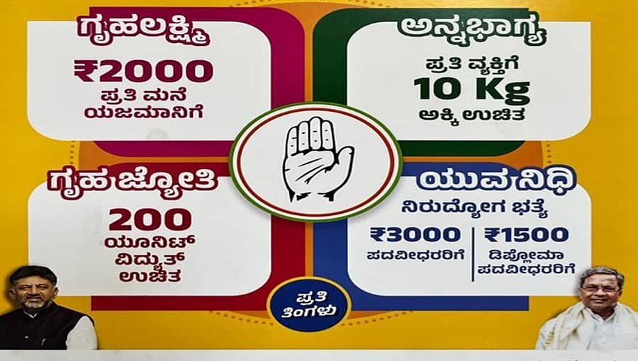 ಈ ಬಾರಿಯೂ ಗ್ಯಾರಂಟಿ ಯೋಜನೆಗಳಿಗೆ ಹಣ ಮೀಸಲಿಟ್ಟ ಸರ್ಕಾರ; ಯುವನಿಧಿಗಿಲ್ಲ ಅನುದಾನ...!