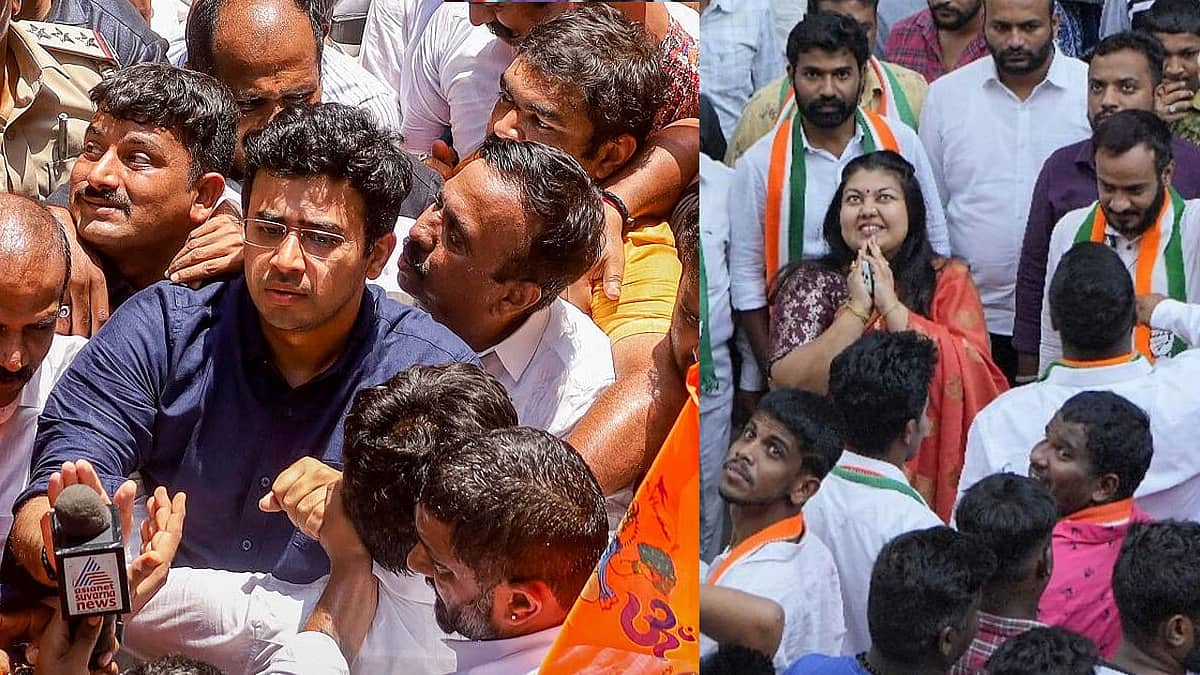 Loksabha Election 2024: ಸೌಮ್ಯ ರೆಡ್ಡಿ Vs ತೇಜಸ್ವಿ ಸೂರ್ಯ; 1991ರಿಂದ ಬೆಂಗಳೂರು ದಕ್ಷಿಣ ಕಾಂಗ್ರೆಸ್ ಗೆ ಕಬ್ಬಿಣದ ಕಡಲೆ!