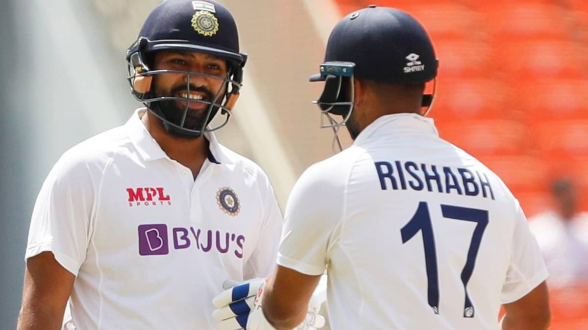 ರಿಷಬ್ ಪಂತ್ ಎಂಬ ಒಬ್ಬ ಆಟಗಾರನಿದ್ದಾನೆ...: Bazball ಕ್ರಿಕೆಟ್ ಕುರಿತ ಇಂಗ್ಲೆಂಡ್ ಆಟಗಾರನ ಹೇಳಿಕೆಗೆ Rohit Sharma ತಿರುಗೇಟು!