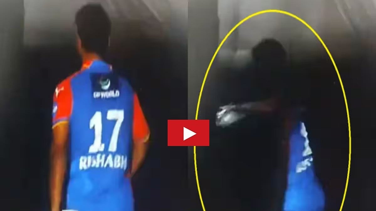 IPL 2024: ತಾಳ್ಮೆ ಕಳೆದುಕೊಂಡ ರಿಷಬ್ ಪಂತ್; ಕೋಪದಿಂದ ಗೋಡೆಗೆ ಬ್ಯಾಟ್ ಬಡಿದ ಬ್ಯಾಟರ್, ವಿಡಿಯೋ ವೈರಲ್