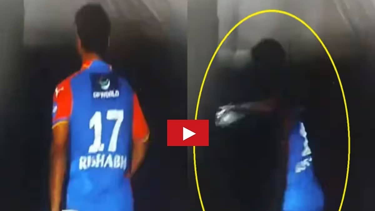 IPL 2024: ತಾಳ್ಮೆ ಕಳೆದುಕೊಂಡ ರಿಷಬ್ ಪಂತ್; ಕೋಪದಿಂದ ಗೋಡೆಗೆ ಬ್ಯಾಟ್ ಬಡಿದ ಬ್ಯಾಟರ್, ವಿಡಿಯೋ ವೈರಲ್
