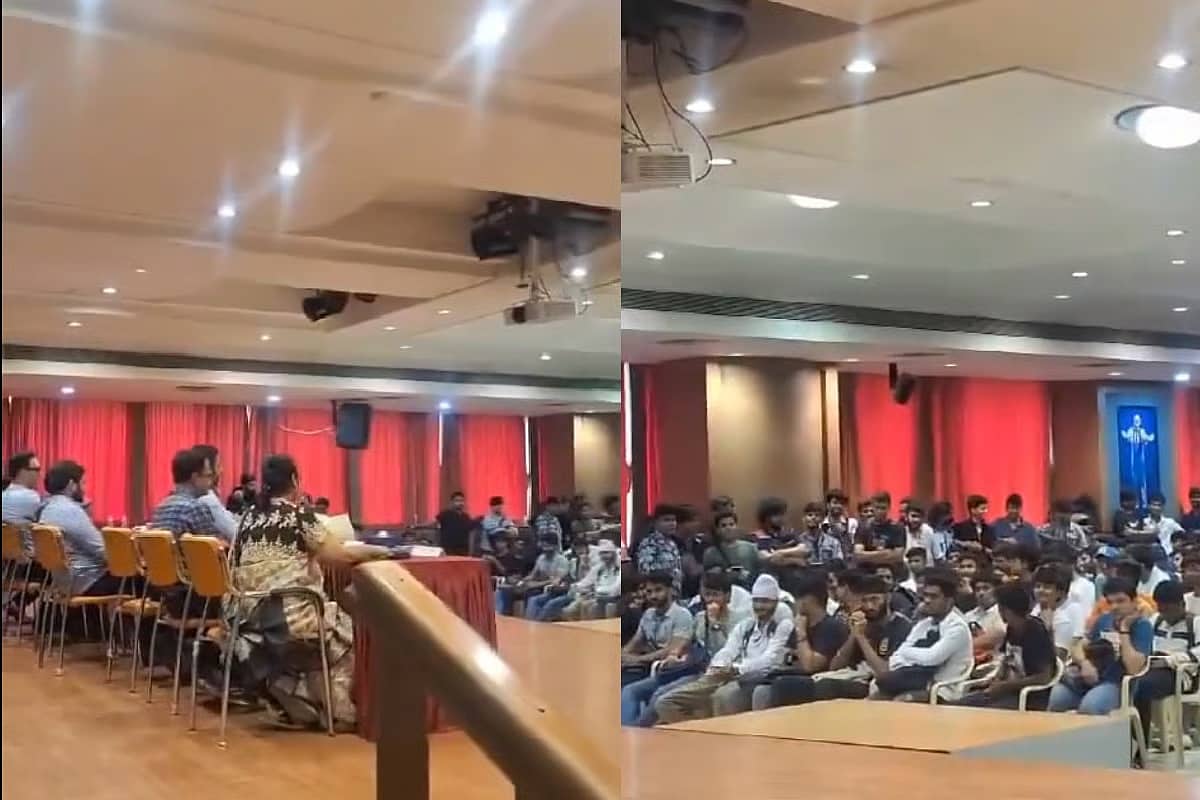 ಕೇಂದ್ರ ಮಂತ್ರಿ ಪಿಯೂಷ್ ಗೋಯಲ್ ಪುತ್ರನ ಸೆಮಿನಾರ್ ನಲ್ಲಿ ಭಾಗವಹಿಸಲು ಒತ್ತಡ: ಮುಂಬೈ ಕಾಲೇಜಿನಲ್ಲಿ ವಿವಾದ!