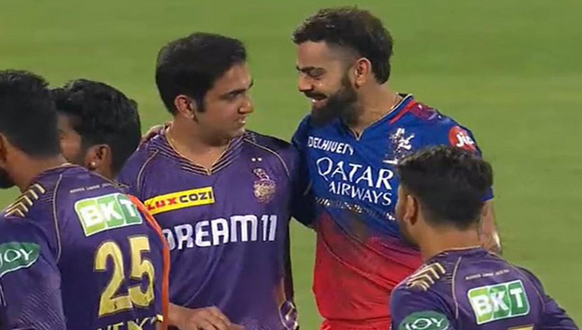IPL 2024, KKR vs RCB: ದಶಕಗಳ ಮುನಿಸಿಗೆ ತೆರೆ ಎಳೆದ ವಿರಾಟ್ ಕೊಹ್ಲಿ-ಗೌತಮ್ ಗಂಭೀರ್
