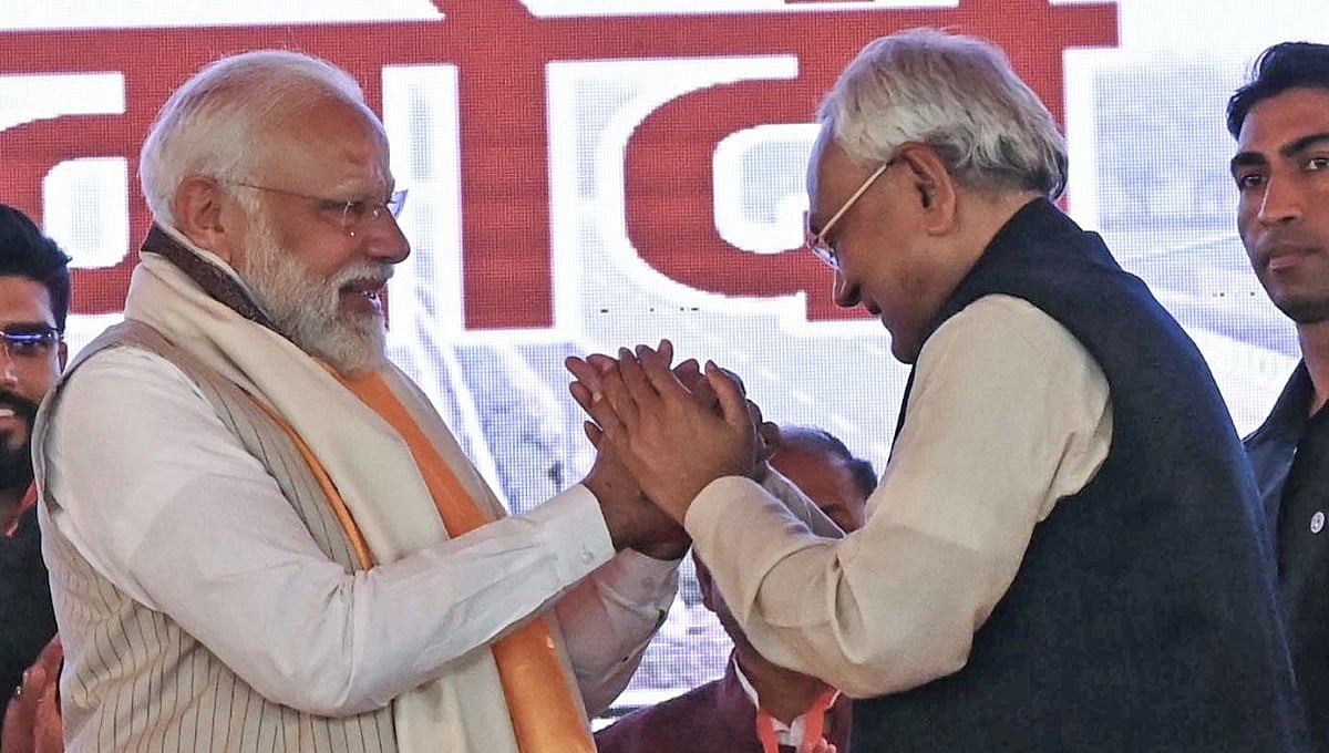 ನಿತೀಶ್ ಕುಮಾರ್ ಬಿಹಾರವನ್ನು ಜಂಗಲ್ ರಾಜ್ನಿಂದ ಹೊರ ತಂದಿದ್ದಾರೆ: ಪ್ರಧಾನಿ ಮೋದಿ
