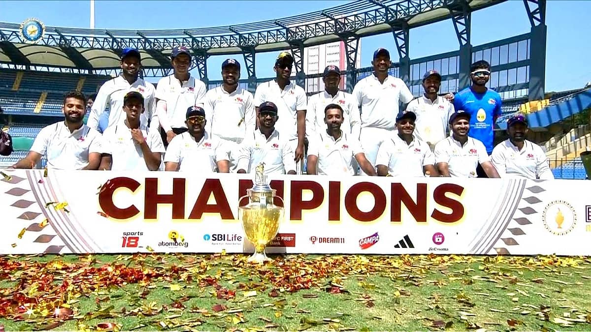 Ranji Trophy: ಕೊನೆಗೂ ವಿದರ್ಭ ಕನಸು ಛಿದ್ರ; ದಾಖಲೆಯ 42ನೇ ಬಾರಿಗೆ ರಣಜಿ ಟ್ರೋಫಿ ಗೆದ್ದ ಮುಂಬೈ!