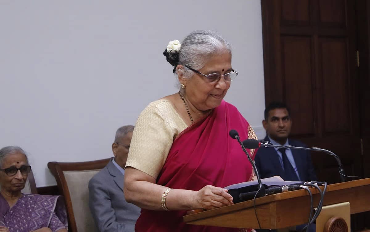 ರಾಜ್ಯಸಭೆ ಸದಸ್ಯೆಯಾಗಿ ಸುಧಾ ಮೂರ್ತಿ ಕನ್ನಡದಲ್ಲಿ ಪ್ರಮಾಣ ವಚನ ಸ್ವೀಕಾರ