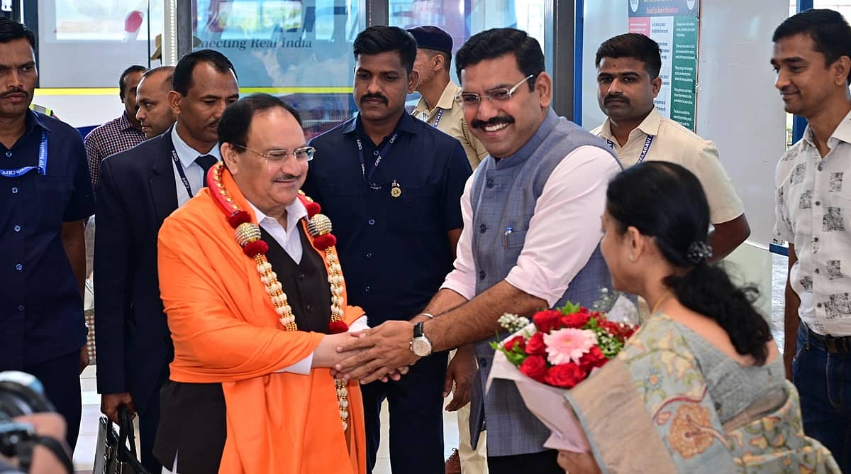 ಬೆಳಗಾವಿಗೆ ಬಿಜೆಪಿ ರಾಷ್ಟ್ರೀಯ ಅಧ್ಯಕ್ಷ ಜೆ.ಪಿ.ನಡ್ಡಾ ಆಗಮನ; ವಿವಿಧ ಕಾರ್ಯಕ್ರಮಗಳಲ್ಲಿ ಭಾಗಿ!
