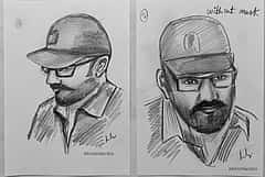 ರಾಮೇಶ್ವರ ಕೆಫೆ ಸ್ಫೋಟ ಪ್ರಕರಣ: ಬಾಂಬರ್ʼನ ಮಾಸ್ಕ್ ರಹಿತ ರೇಖಾಚಿತ್ರ ಬಿಡಿಸಿದ ಕಲಾವಿದ!