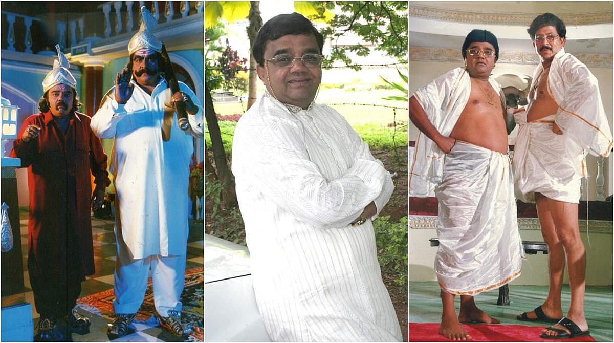 ಹಿರಿಯ ಹಾಸ್ಯ ನಟ ದೊಡ್ಡಣ್ಣ ಹಾಗೂ ಸಾಹಸ ಸಿಂಹ ವಿಷ್ಣುವರ್ಧನ್ ಜೊತೆಗಿನ ಅಭಿಯನದ ಚಿತ್ರ