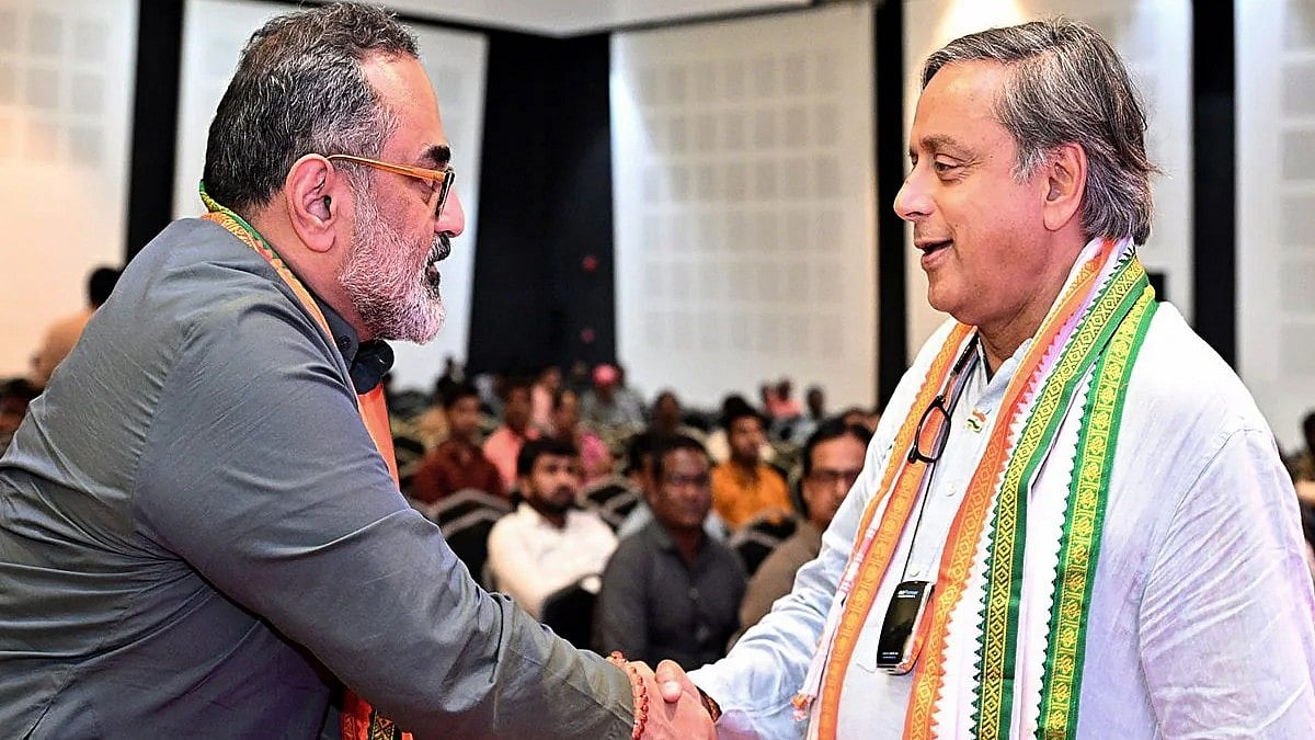 'ಆರೋಪ ಸುಳ್ಳಾಗಿದ್ದರೆ ಅವರು ಕ್ರಮ ಕೈಗೊಳ್ಳಬೇಕು.. ಇಲ್ಲವಾದಲ್ಲಿ ನಾನೇ ಲೀಗಲ್ ಆ್ಯಕ್ಷನ್ ತೆಗೆದುಕೊಳ್ಳುತ್ತೇನೆ': Rajiv Chandrasekhar ಗೆ ಶಶಿ ತರೂರ್ ತಿರುಗೇಟು